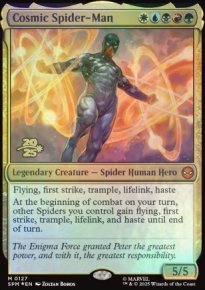 Spider-Man cosmique - Prerelease Promos