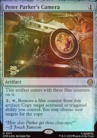 Appareil photo de Peter Parker - Prerelease Promos