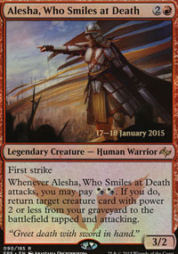 Alesha, Who Smiles at Death - Prerelease Promos