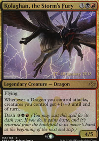 Kolaghan, the Storm's Fury - Prerelease Promos