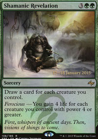 Shamanic Revelation - Prerelease Promos