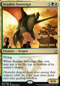 Arashin Sovereign - Prerelease Promos