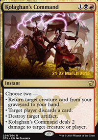 Kolaghan's Command - Prerelease Promos