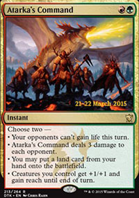 Atarka's Command - Prerelease Promos