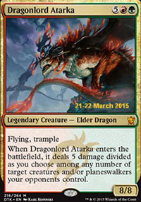 Dragonlord Atarka - Prerelease Promos