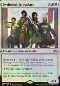 Kytheon's Irregulars - Prerelease Promos