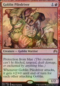 Goblin Piledriver - Prerelease Promos