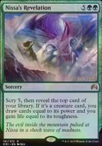 Nissa's Revelation - Prerelease Promos