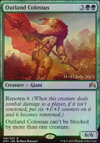 Outland Colossus - Prerelease Promos