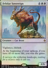 Felidar Sovereign - Prerelease Promos