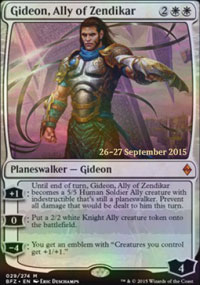 Gideon, Ally of Zendikar - 