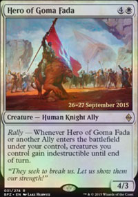 Hero of Goma Fada - Prerelease Promos