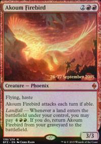 Akoum Firebird - Prerelease Promos