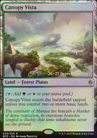 Canopy Vista - Prerelease Promos