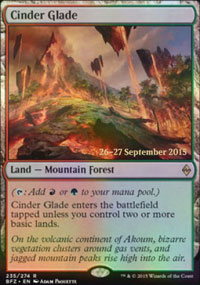 Cinder Glade - Prerelease Promos