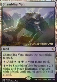 Shambling Vent - Prerelease Promos