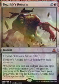 Kozilek's Return - Prerelease Promos