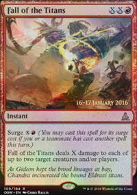 Fall of the Titans - Prerelease Promos