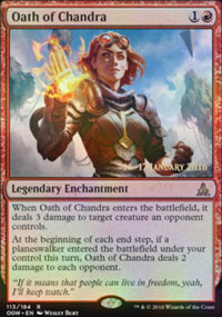 Oath of Chandra - Prerelease Promos