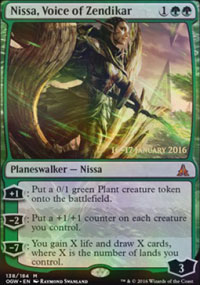 Nissa, Voice of Zendikar - Prerelease Promos