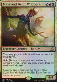 Mina and Denn, Wildborn - Prerelease Promos