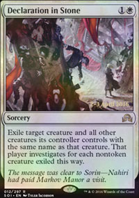 Declaration in Stone - Prerelease Promos