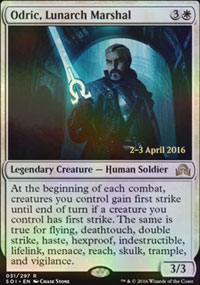 Odric, Lunarch Marshal - Prerelease Promos