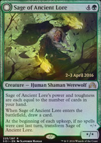 Sage of Ancient Lore - Prerelease Promos