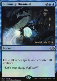 Summary Dismissal - Prerelease Promos