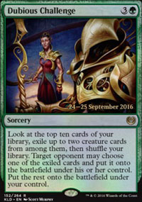 Dubious Challenge - Prerelease Promos