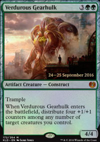 Verdurous Gearhulk - Prerelease Promos