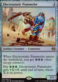 Electrostatic Pummeler - Prerelease Promos