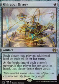 Ghirapur Orrery - Prerelease Promos