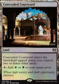 Cour dissimule - Prerelease Promos