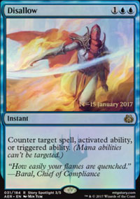 Disallow - Prerelease Promos