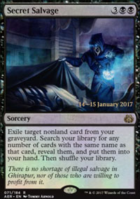 Secret Salvage - Prerelease Promos