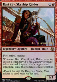 Kari Zev, Skyship Raider - 