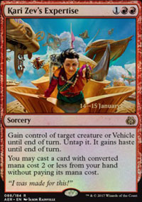 Kari Zev's Expertise - Prerelease Promos