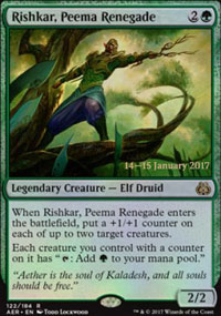 Rishkar, Peema Renegade - Prerelease Promos