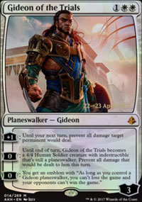 Gideon of the Trials - Prerelease Promos