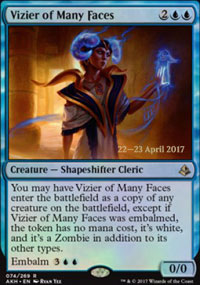 Vizier of Many Faces - Prerelease Promos