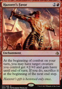 Hazoret's Favor - Prerelease Promos