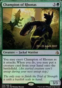 Champion of Rhonas - Prerelease Promos