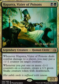 Hapatra, Vizier of Poisons - 