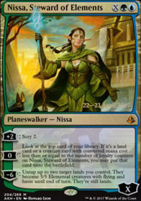 Nissa, Steward of Elements - Prerelease Promos