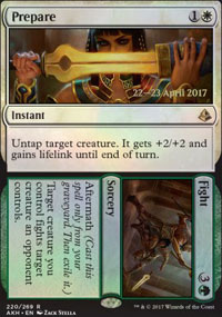 Prepare / Fight - Prerelease Promos