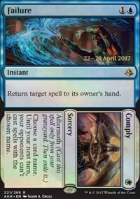 Failure / Comply - Prerelease Promos