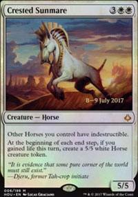 Crested Sunmare - Prerelease Promos