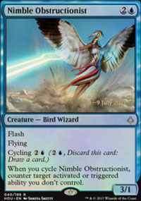 Nimble Obstructionist - Prerelease Promos