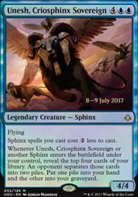 Unesh, Criosphinx Sovereign - Prerelease Promos